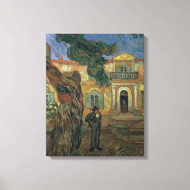 Toile Vincent van Gogh | St. Paul's Hospital, St. Remy (Recto)