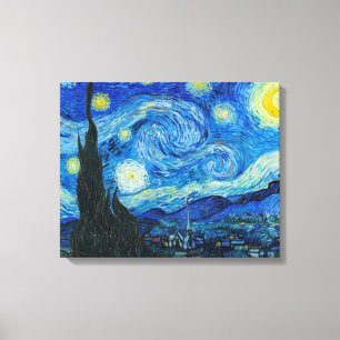 Toile Vincent Van Gogh - Starry Night