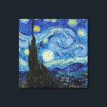 Toile Vincent Van Gogh Starry Nuit Vintage Art<br><div class="desc">Vincent Van Gogh Starry Nuit Vintage Beaux-Arts</div>