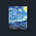 Toile Vincent Van Gogh Starry Nuit Vintage Art<br><div class="desc">Vincent Van Gogh Starry Nuit Vintage Beaux-Arts</div>
