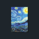 Toile Vincent Van Gogh Starry Nuit Vintage Art<br><div class="desc">Vincent Van Gogh Starry Nuit Vintage Beaux-Arts</div>