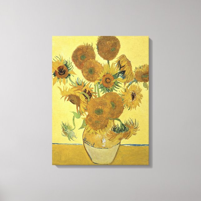 Toile Vincent van Gogh | Tournesols, 1888 (Recto)