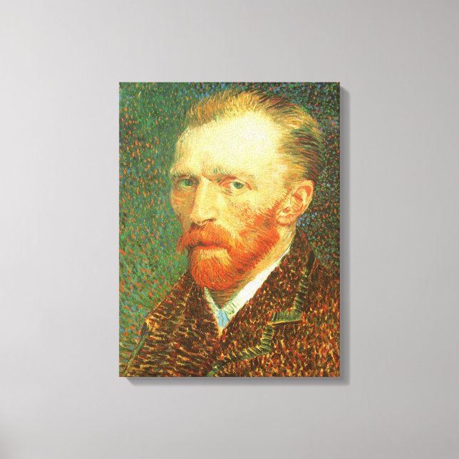 Toile Vincent van Gogh - Van Gogh Autoportrait (Recto)