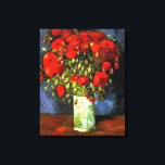 Toile Vincent Van Gogh Vase Avec Des Poppies Rouges Art<br><div class="desc">Vase Vincent Van Gogh avec des pavots rouges Vase d'art Vintage floral avec des pavots rouges est une peinture à vie morte réalisée par Vincent van Gogh à Paris en 1886. Vincent Willem van Gogh est un peintre post-impressionniste dont l'oeuvre a eu une influence considérable sur l'art du 20ème siècle....</div>