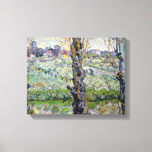 Toile Vincent van Gogh Vue d'Arles, 1889