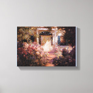 Toile Vintage Abbott Fuller Grave Door and Garden