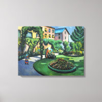 Vintage août Macke Garden Image