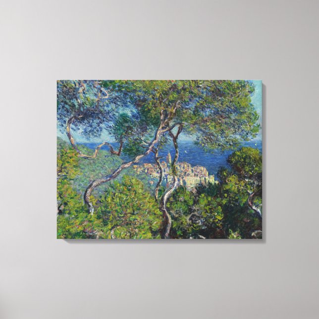 Toile Vintage Claude Monet Bordighera (Recto)