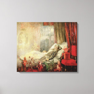 Toile Vintage conte de fées, des trucs dont les rêves so