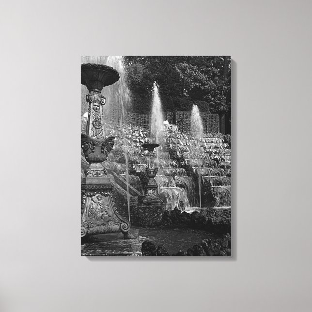 Toile Vintage France Versailles palais Salle de Bal (Recto)