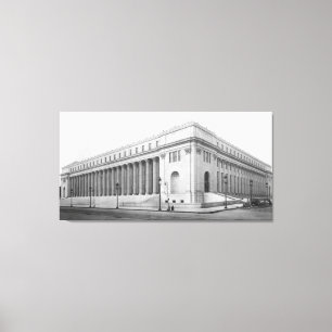 Toile Vintage James Farley Photographie du bureau de pos