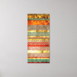 Toile Vintage Mexique Arc en ciel sauvage Rupydetequila