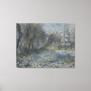 Toile Vintage Pierre Auguste Renoir Terre couverte de ne