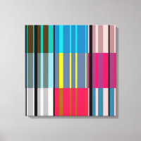 Vintage Pop Art Grandes Tailles colorées Motif #3 