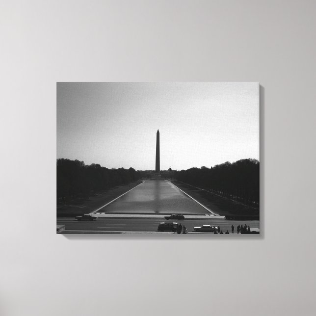 Toile Vintage USA Washington Monument (Recto)