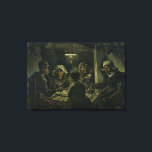 Toile Vintage Van Gogh Les mangeurs de pommes de terre<br><div class="desc">Une belle impression de l'huile de 1885 sur toile "Les mangeurs de pommes de terre" créée par Vincent van Gogh (1853-1890) et qui est considéré comme la première oeuvre d'art éminente de l'artiste.</div>