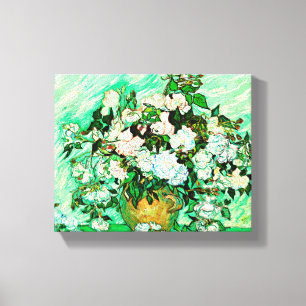 Toile Vintage Vincent Van Gogh Roses (1890)