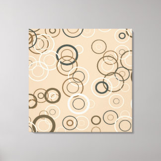 Toile Vintages Retro Pop Carrés Abstrait Art 2
