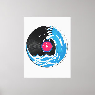 Toile Vinyl Wave
