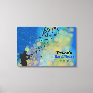 Toile Viola Bar Mitzvah Connexion Carte mémoire