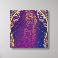 Violet & Or Marocain du ventre Arabe Danser Glam