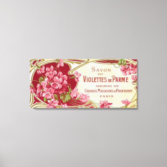 Toile Violettes De Parme LabelParis, France (Recto)