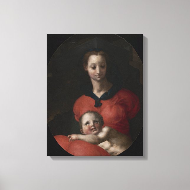 Toile Virgin and Child (Recto)