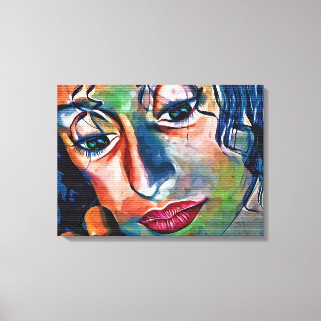 Toile visage (Recto)