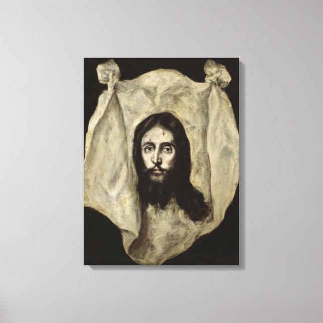 Toile Visage du Christ (Recto)