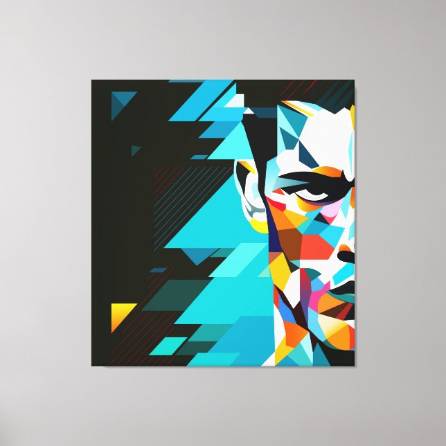 Toile Visage humain (Recto)