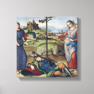 Toile Vision d'un chevalier, c.1504