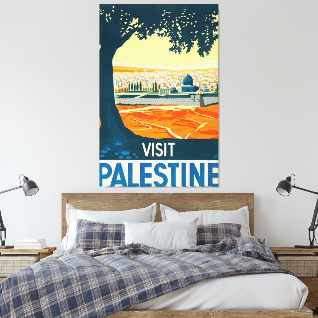 Toile Visit Palestine (Insitu(Chambre))