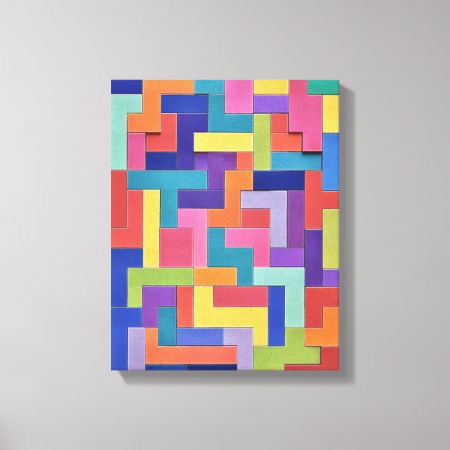 Toile  Vivid Grid (Recto)
