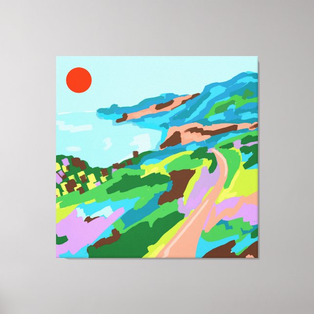 Toile Vivid Vistas (Recto)