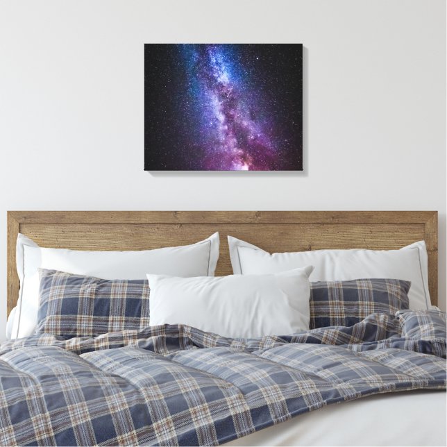 Toile Voie lactée couleurs vives (Insitu(Chambre))