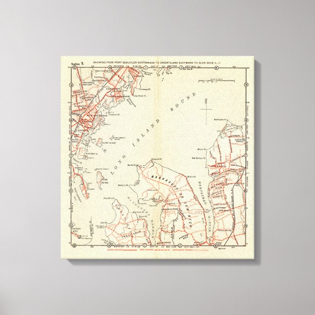 Toile Voies cyclables à New York et Connecticut 6 (Recto)