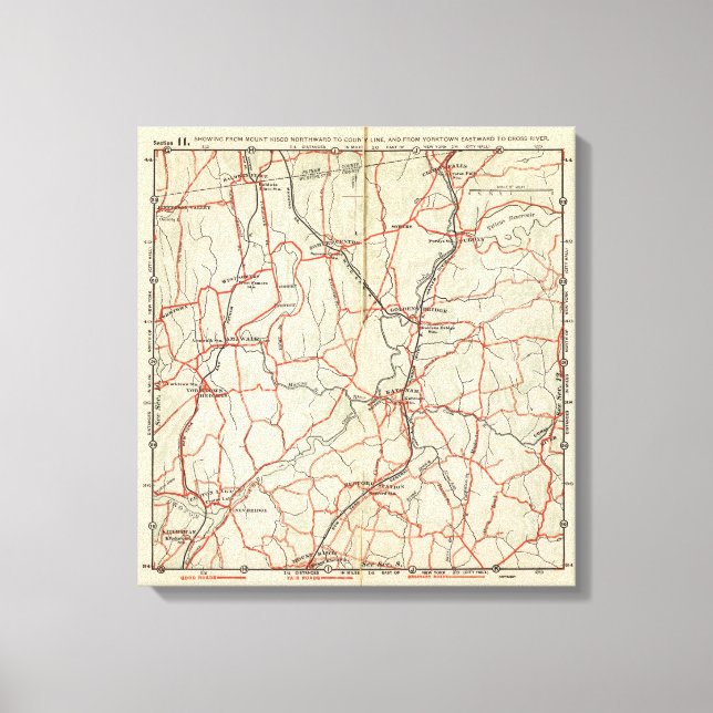 Toile Voies cyclables à New York et Conneticut 12 (Recto)