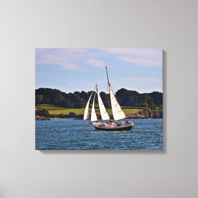 Toile Voile à Newport, Rhode Island, États-Unis (Recto)