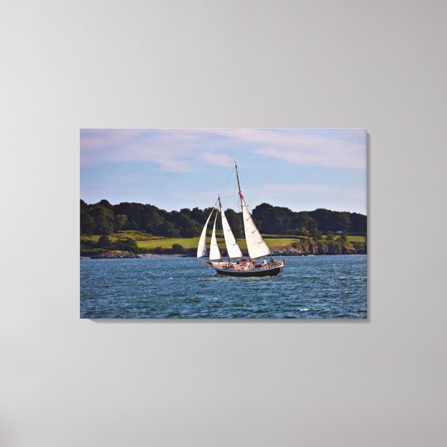 Toile Voile à Newport, Rhode Island, États-Unis (Recto)