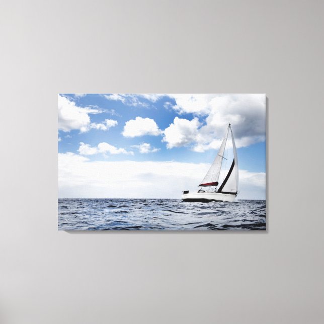 Toile Voile En Mer Ouverte (Recto)