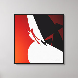 Toile Voilier En Rouge