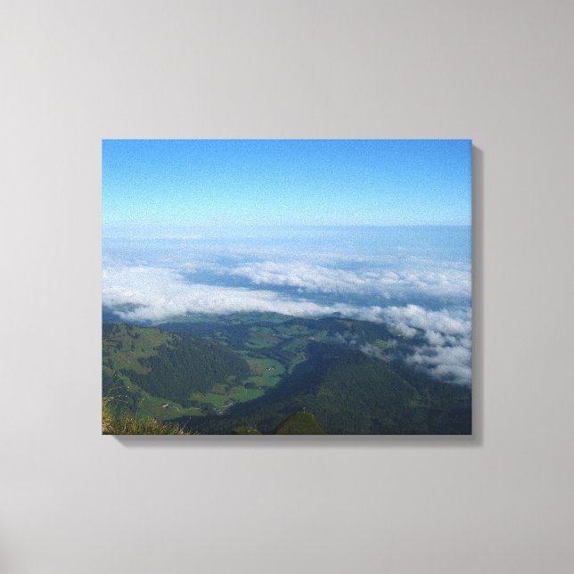 Toile Voir le formulaire Pilatus, Alpes (Recto)