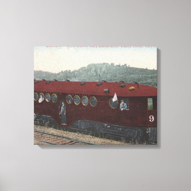 Toile Voiture automobile du Pacifique Sud (Recto)
