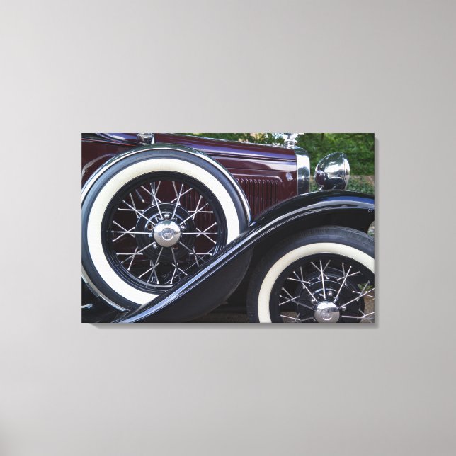 Toile Voiture classique Ford A 1930 (Recto)