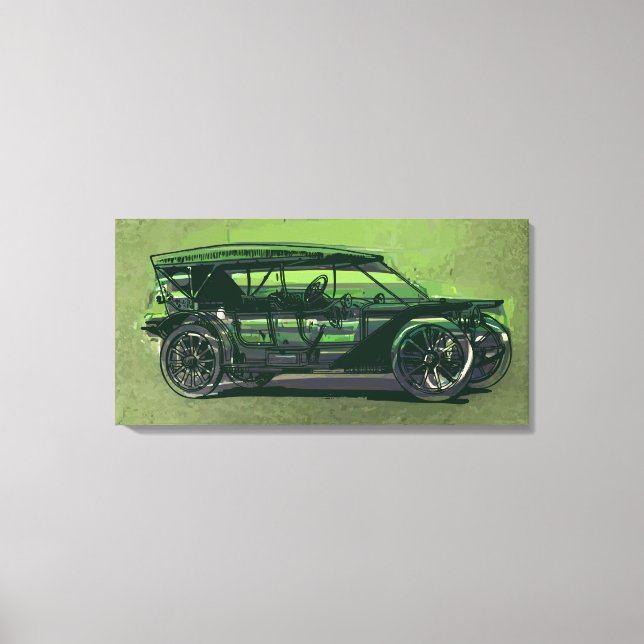 Toile Voiture Vintage (Recto)