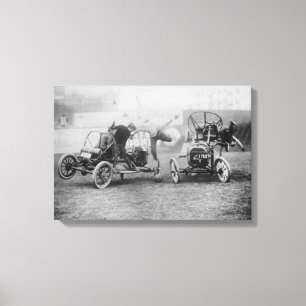 Toile Voiture vintage "Auto Polo" Sports