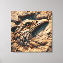 Vol à travers les sables du temps - Art Abstrait