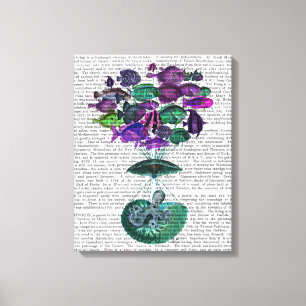 Toile Vol Du Ballon À Air Chaud Poisson