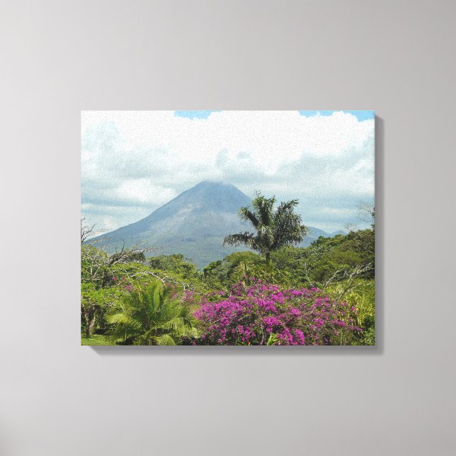 Toile Volcan Arenal - Costa Rica (Recto)
