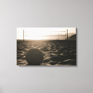 Toile Volleyball dans le sable